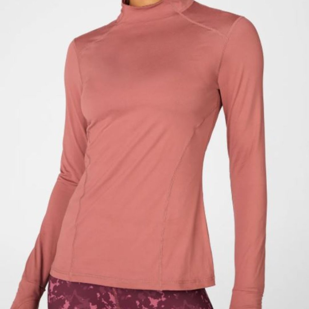 NWT Fabletics Moisture-Wicking Long-Sleeve L Top